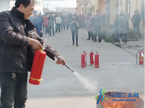 濱?？h五汛鎮(zhèn)開展 廠中廠 園區(qū)消防安全演練